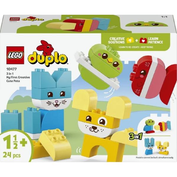 Lego Duplo. Animalute de companie creative 3 in 1