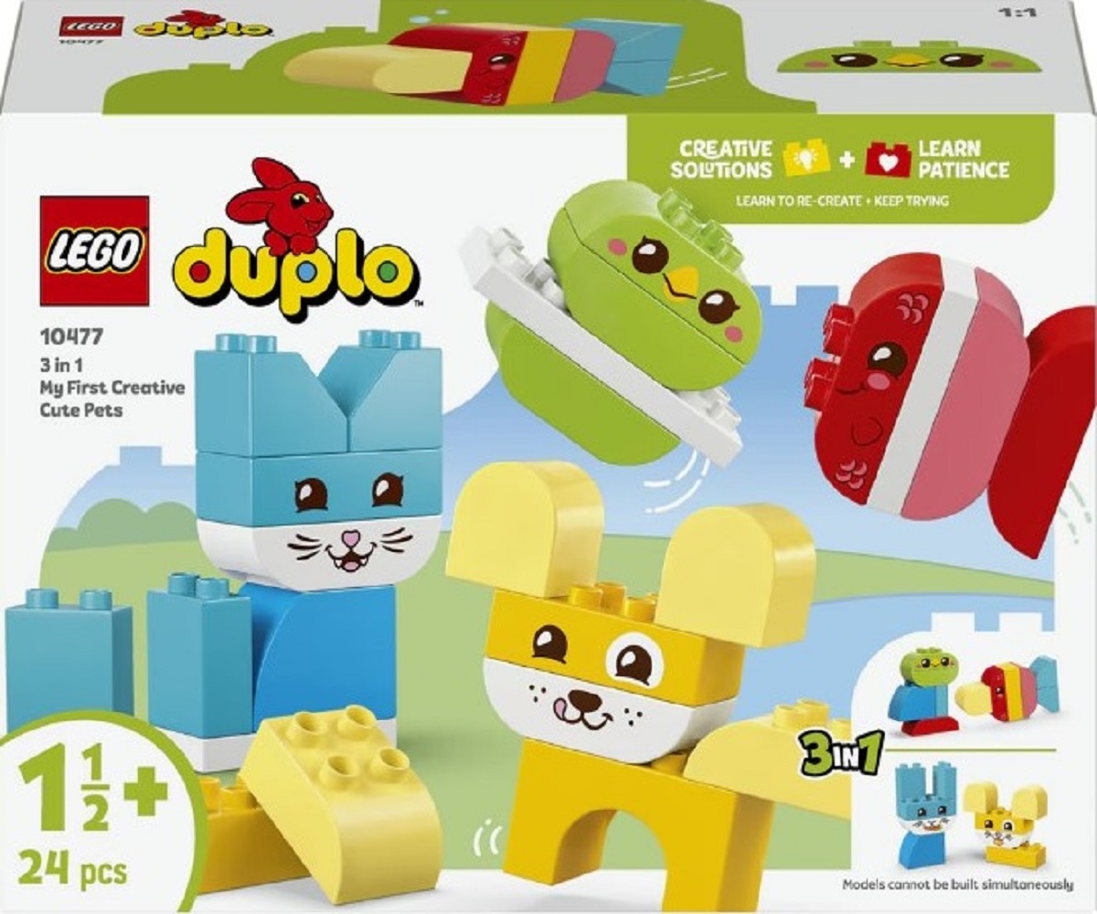Imaginea produsului 'Lego Duplo. Animaluțe de companie creative 3 în 1'