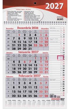 Imaginea produsului 'Calendar 2027 triptic cu planner'