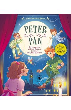 Coperta cărții 'Peter Pan - James Matthew Barrie'