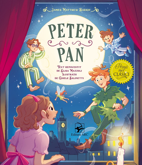 Coperta cărții 'Peter Pan - James Matthew Barrie'