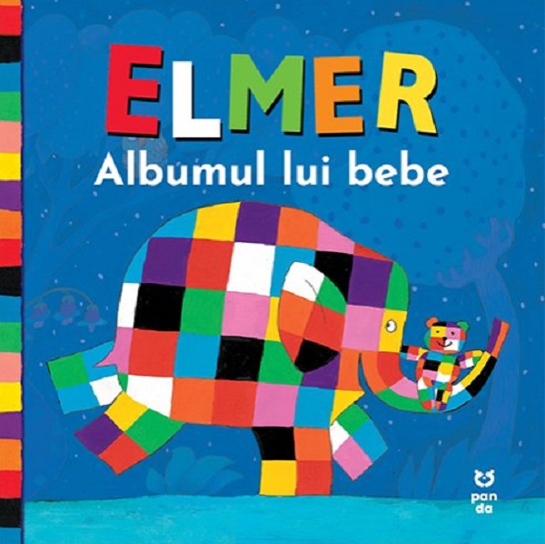 Coperta cărții 'Albumul lui bebe. Elmer - David McKee'