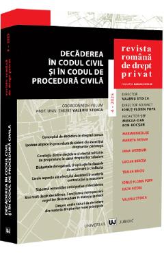 Coperta cărții 'Revista Română de Drept Privat nr.4 din 2025'