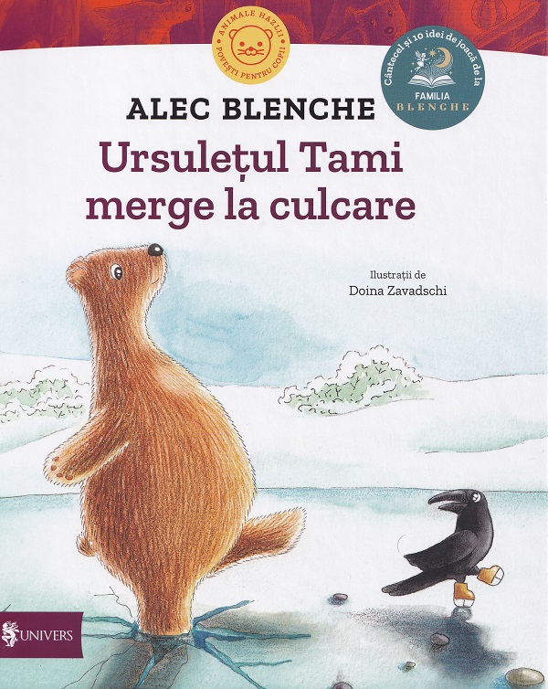 Coperta cărții 'Ursulețul Tami merge la culcare - Alec Blenche'