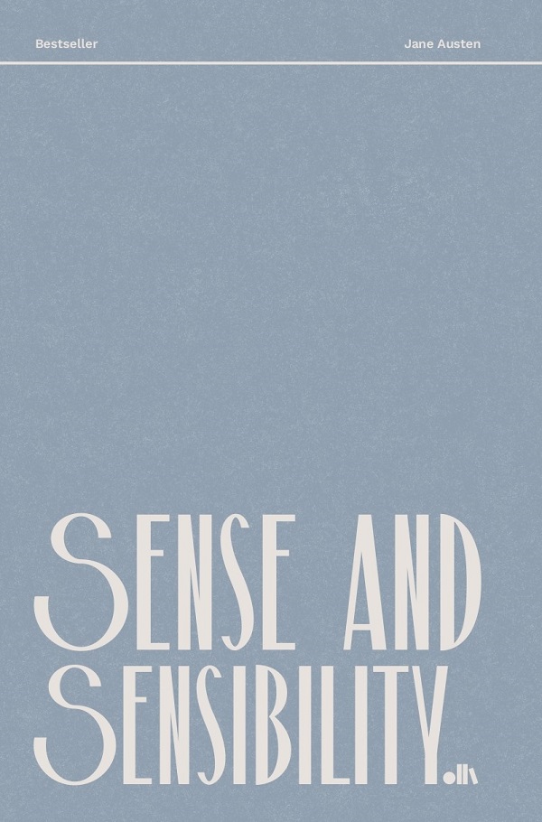 Coperta cărții 'Sense and Sensibility - Jane Austen'