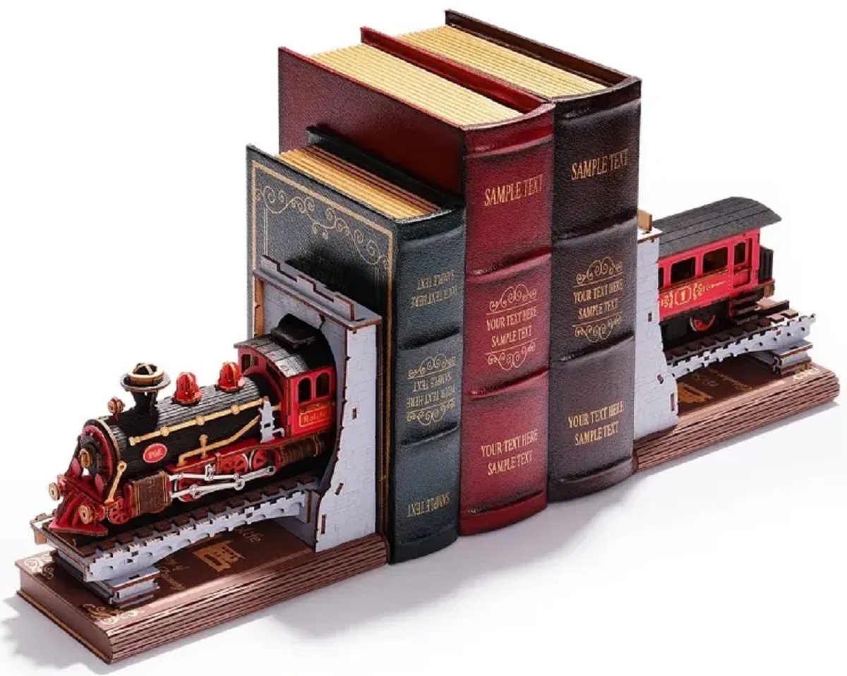 Imaginea produsului 'Puzzle 3D DIY Book Nook and Wonderland: Century Train'