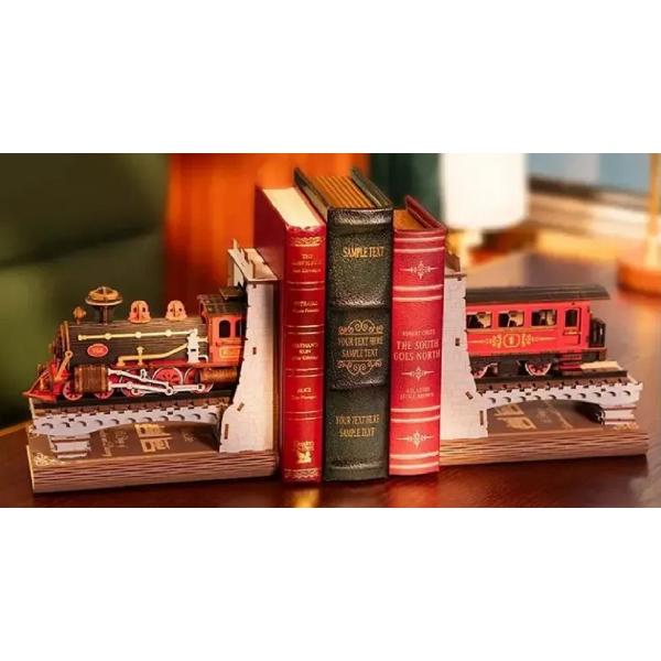 Puzzle 3D DIY Book Nook and Wonderland: Century Train