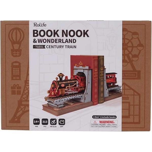 Puzzle 3D DIY Book Nook and Wonderland: Century Train