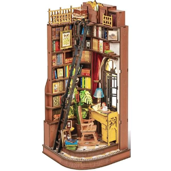 Puzzle 3D DIY Book Nook and Wonderland: Silent Corner Study
