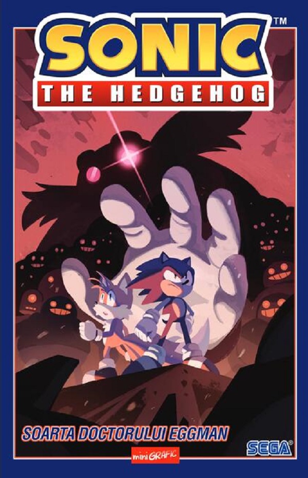 Coperta cărții 'Sonic The Hedgehog Vol.2: Soarta doctorului Eggman - Ian Flynn'