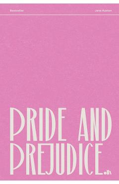 Coperta cărții 'Pride and Prejudice - Jane Austen'