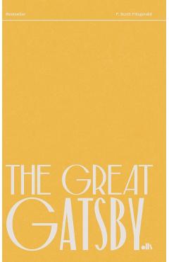 Coperta cărții 'The Great Gatsby - F. Scott Fitzgerald'