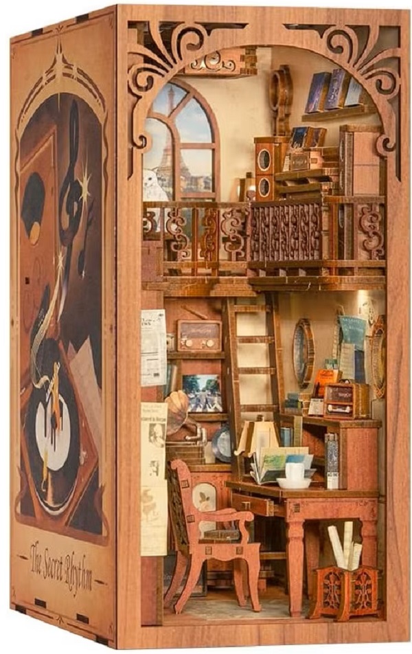 Imaginea produsului 'Puzzle 3D DIY Book Nook: The Secret Rhythm'