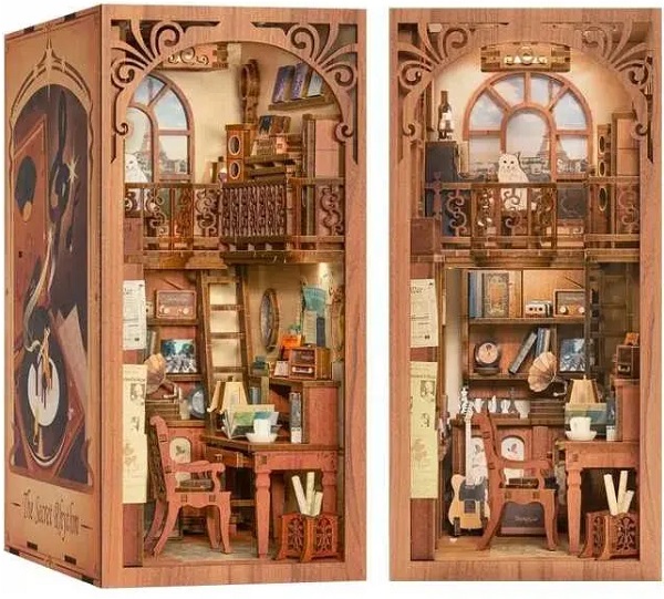 Imaginea produsului 'Puzzle 3D DIY Book Nook: The Secret Rhythm'