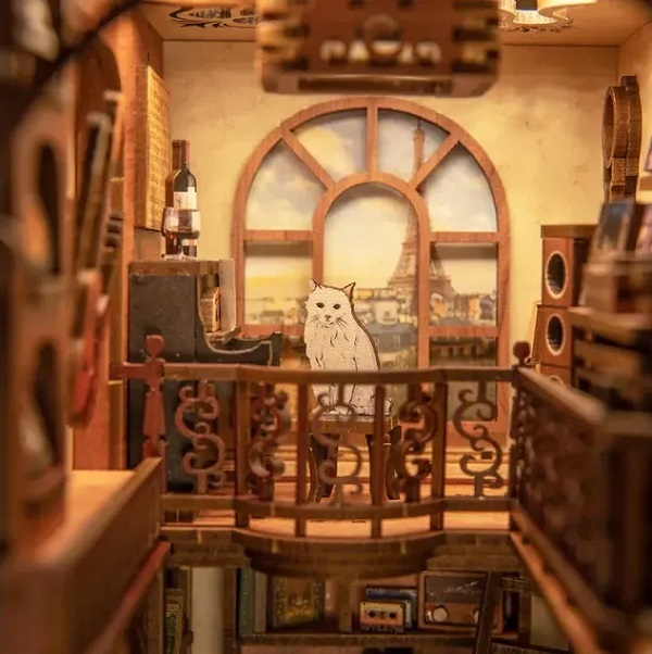 Imaginea produsului 'Puzzle 3D DIY Book Nook: The Secret Rhythm'