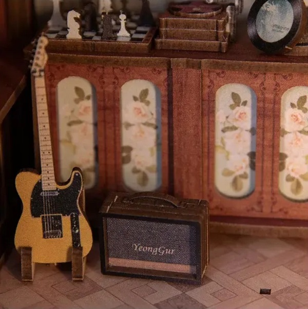 Imaginea produsului 'Puzzle 3D DIY Book Nook: The Secret Rhythm'