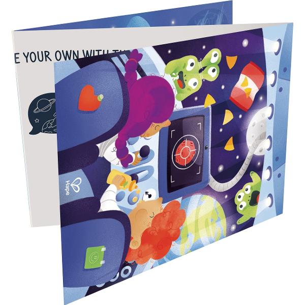 Puzzle 3 in 1. Aventura in spatiu si 12 piese storytelling
