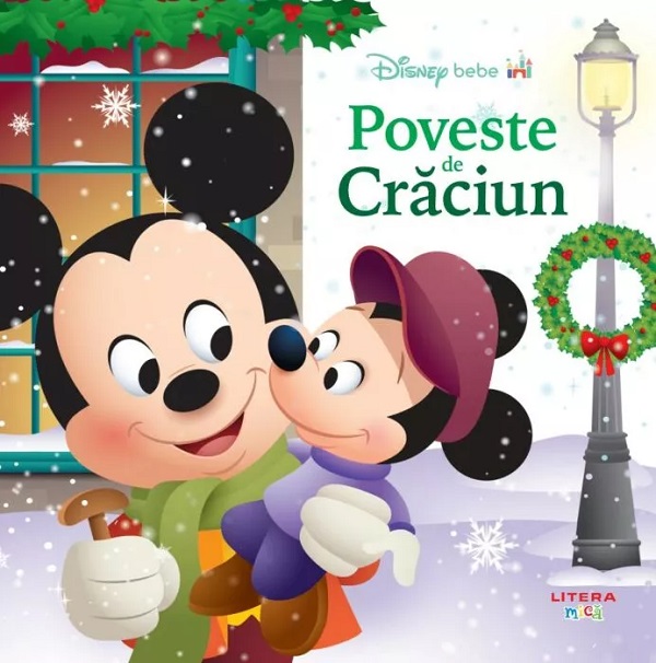 Coperta cărții 'Disney bebe. Poveste de Crăciun'