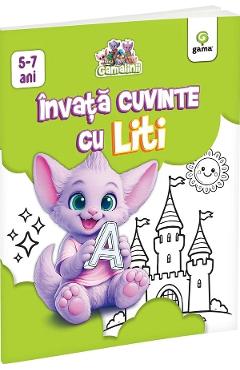 Coperta cărții 'Gamalinii. Învață cuvinte cu Liti'