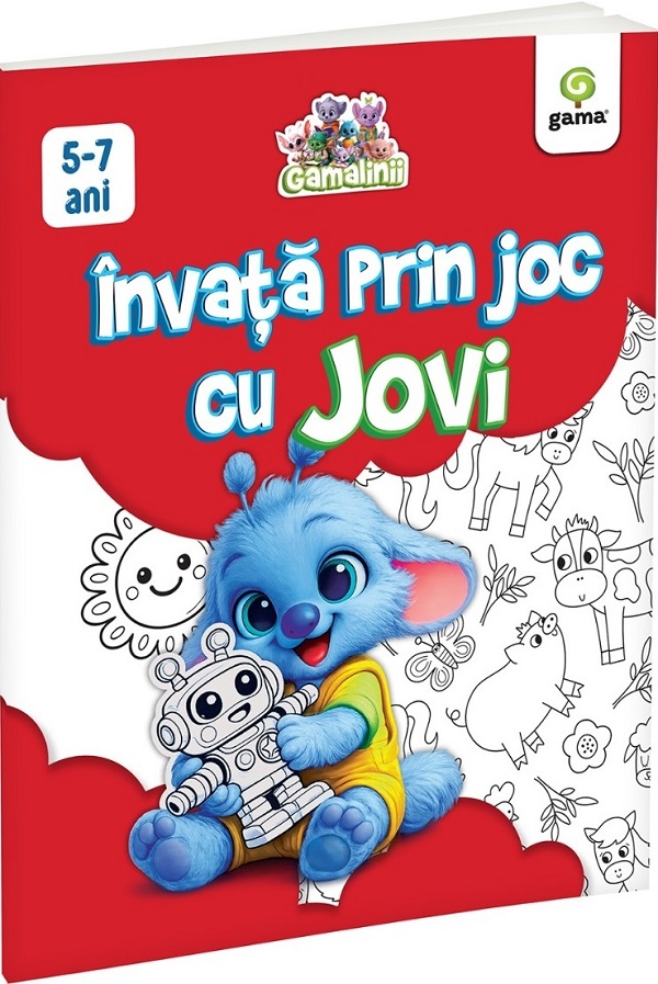 Coperta cărții 'Gamalinii. Învață prin joc cu Jovi'