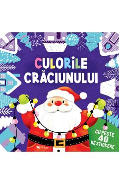Coperta cărții 'Culorile Crăciunului - Medana Croitoru'
