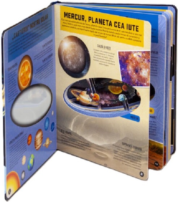 Coperta cărții 'Sistemul Solar 3D'