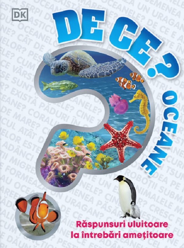 Coperta cărții 'De ce? Oceane - Steve Setford'