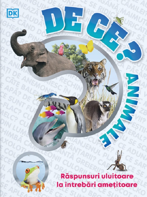 Coperta cărții 'De ce? Animale - Derek Harvey'