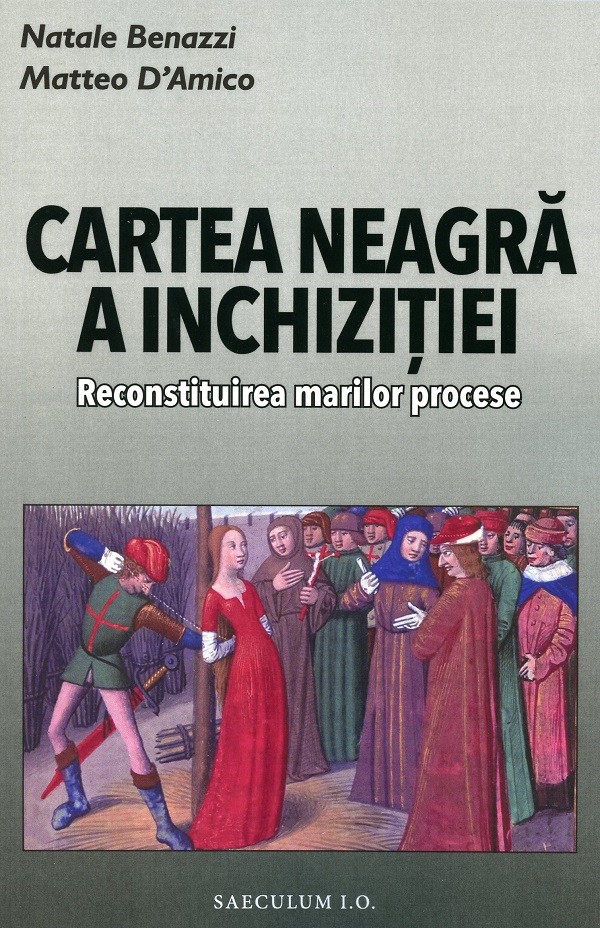 Coperta cărții 'Cartea neagră a inchiziției - Natale Benazzi, Matteo D'Amico'