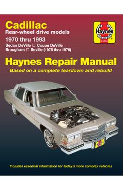 Coperta cărții 'Cadillac Rear Wheel Drive 1970-93 - J. H. Haynes'