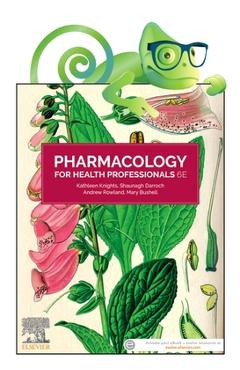 Coperta cărții 'Pharmacology for Health Professionals Anz: Includes Elsevier Adaptive Quizzing for Pharmacology for Health'