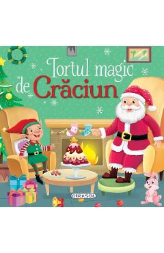 Coperta cărții 'Tortul magic de Crăciun'