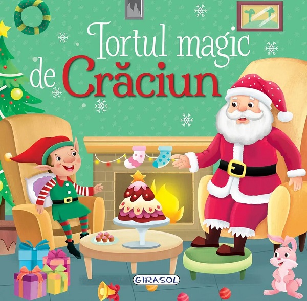 Coperta cărții 'Tortul magic de Crăciun'