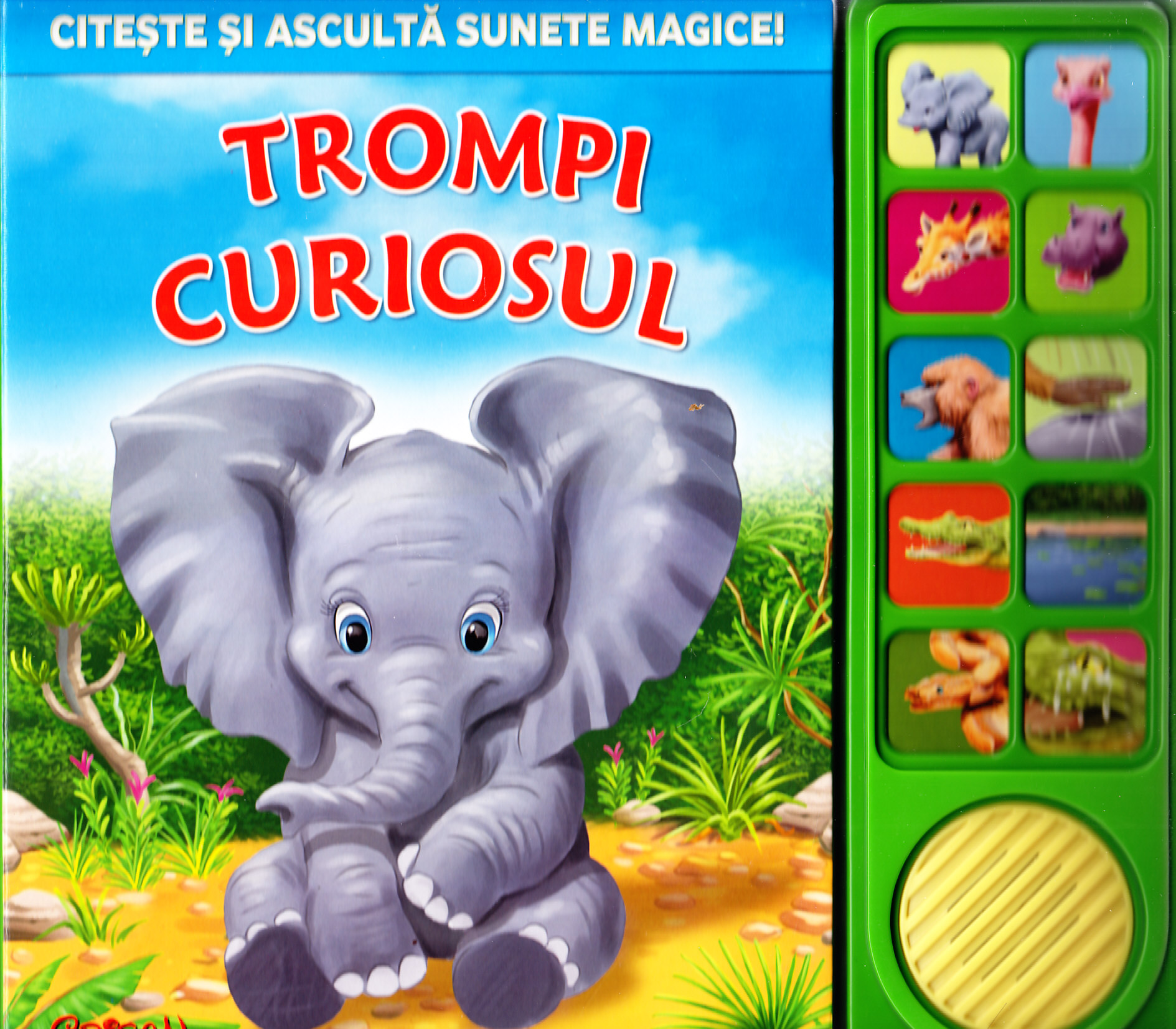 Trompi curiosul - Citeste si asculta sunete magice!