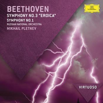 CD Beethoven - Symphony No. 3 Eroica. Symphony No. 1 - Russian National Orchestra - Mikhail Pletnev