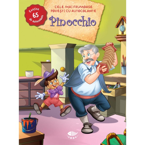 Pinocchio - Cele mai frumoase povesti cu autocolante