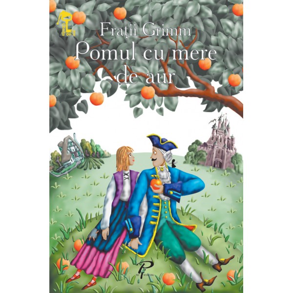 Coperta cărții 'Pomul cu mere de aur - Fratii Grimm'