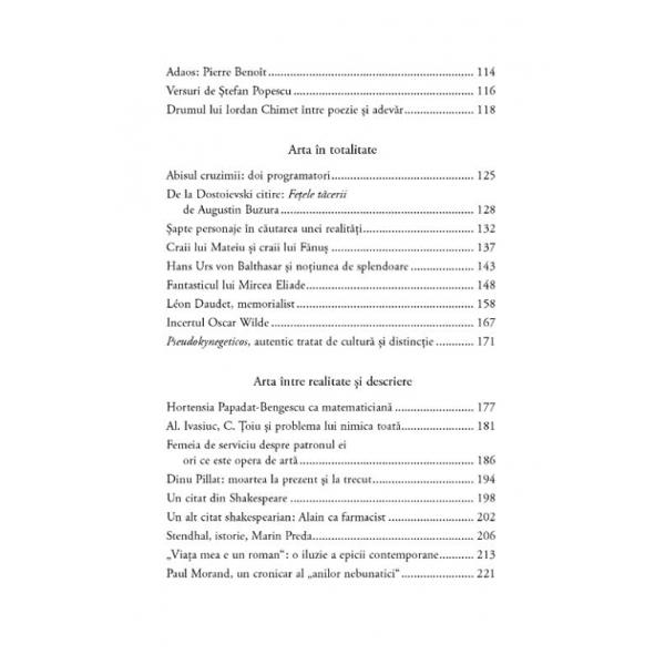 Incertitudini literare - N. Steinhardt