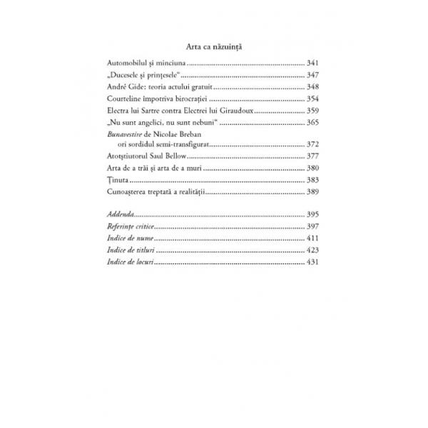 Incertitudini literare - N. Steinhardt