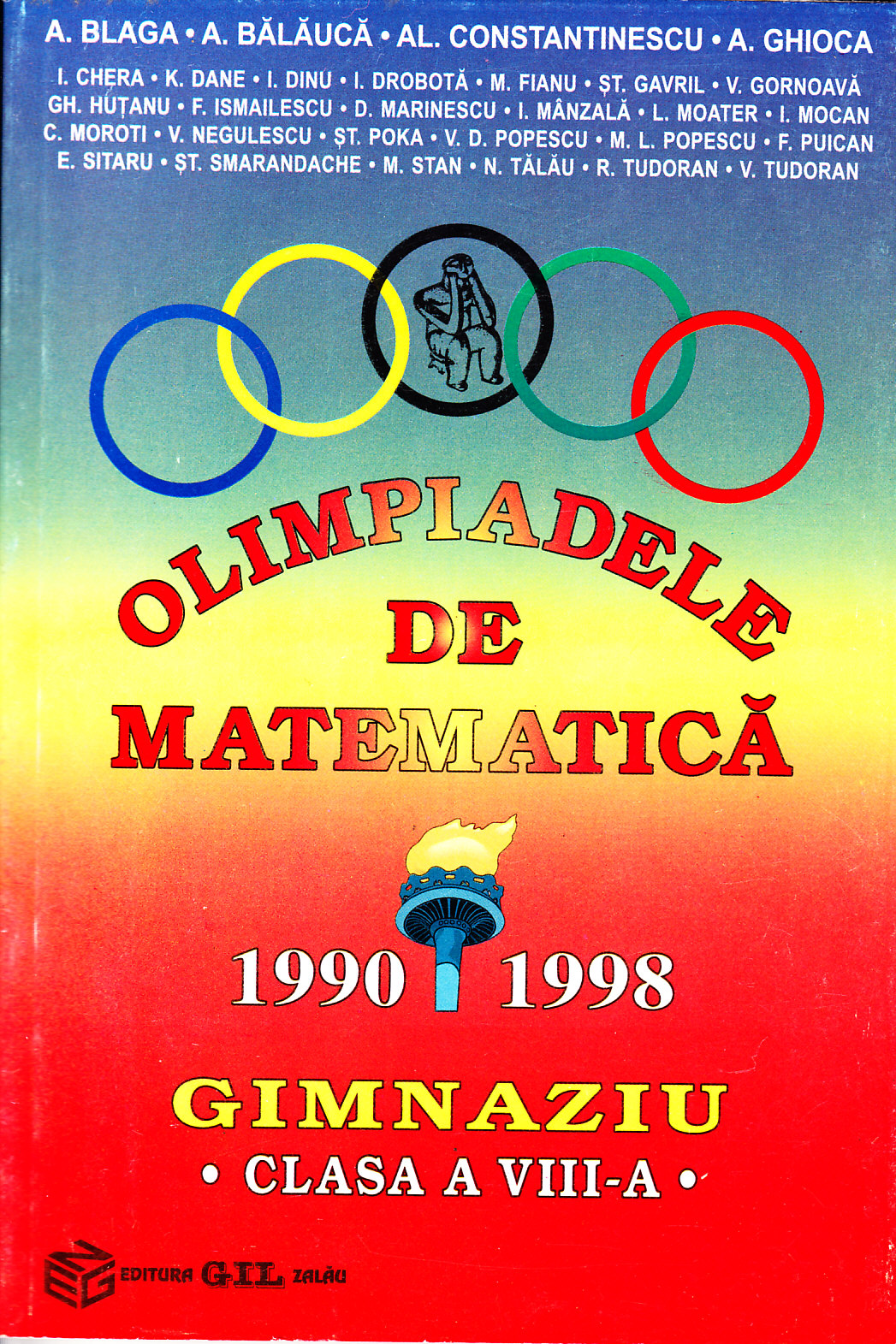 Olimpiadele de matematica cls 8 1990-1998 - A. Blaga, A. Balauca