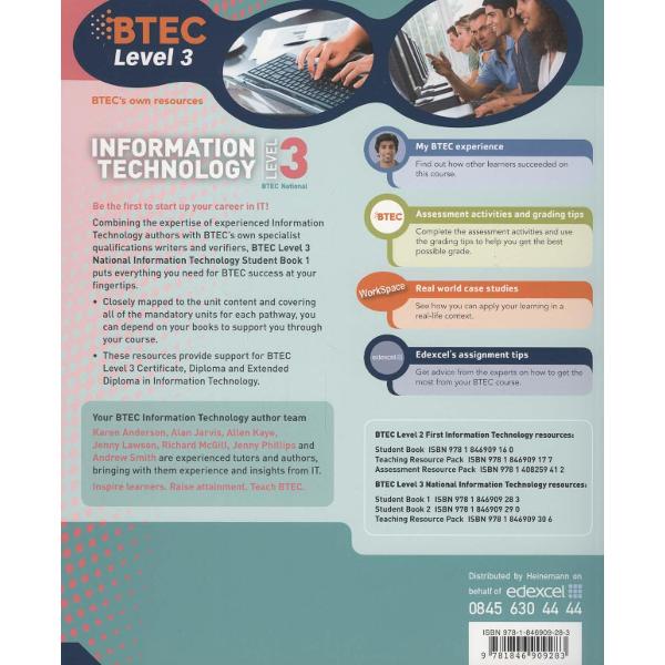 BTEC Level 3 National IT Student Book 1