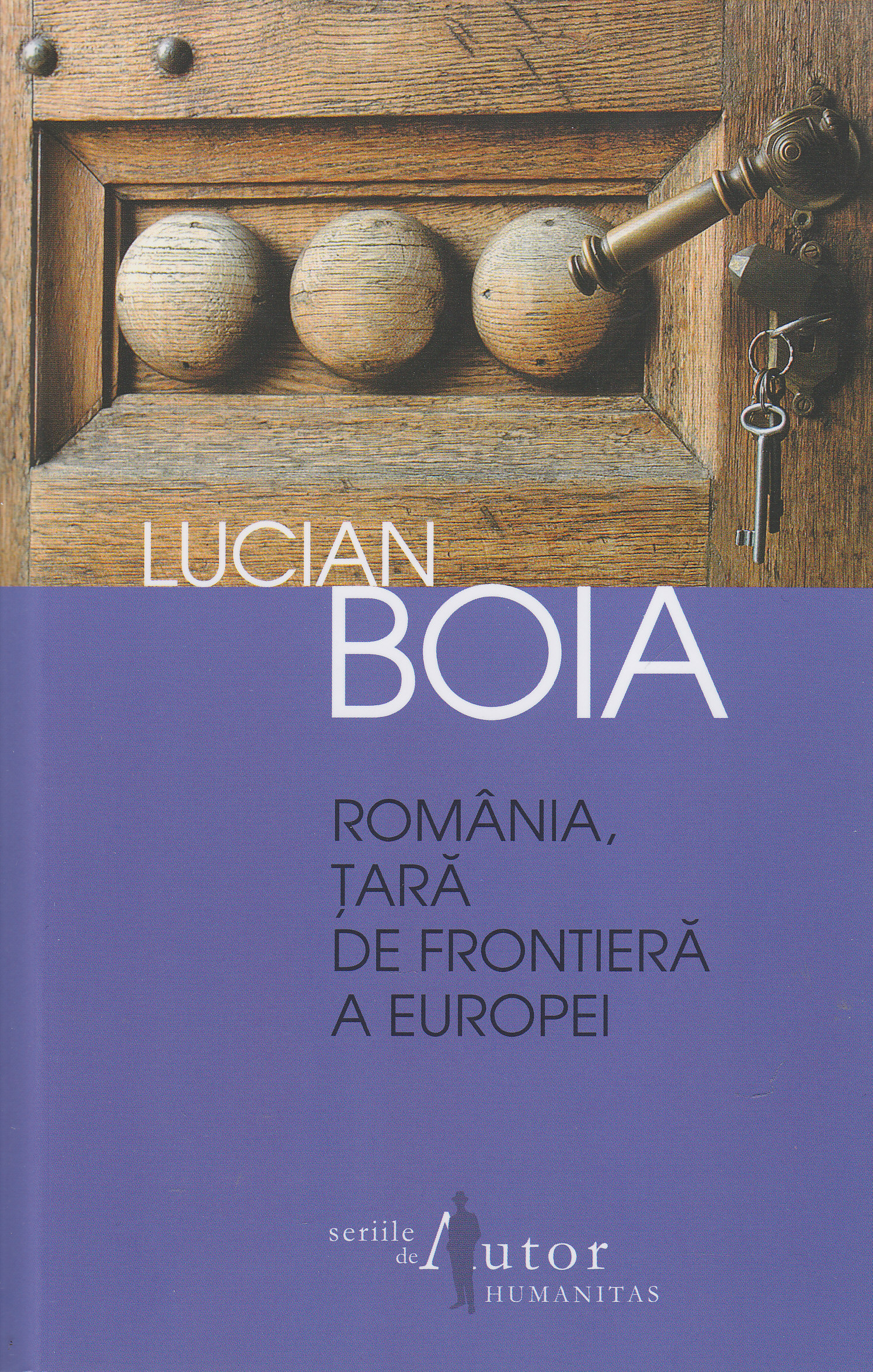 Coperta cărții 'Romania, Tara de frontiera a Europei ed.2012 - Lucian Boia'