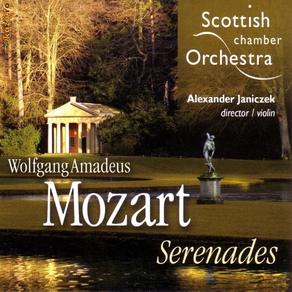 Imaginea produsului 'CD Wolfgang Amadeus Mozart - Serenades - Scottish Chamber Orchestra'