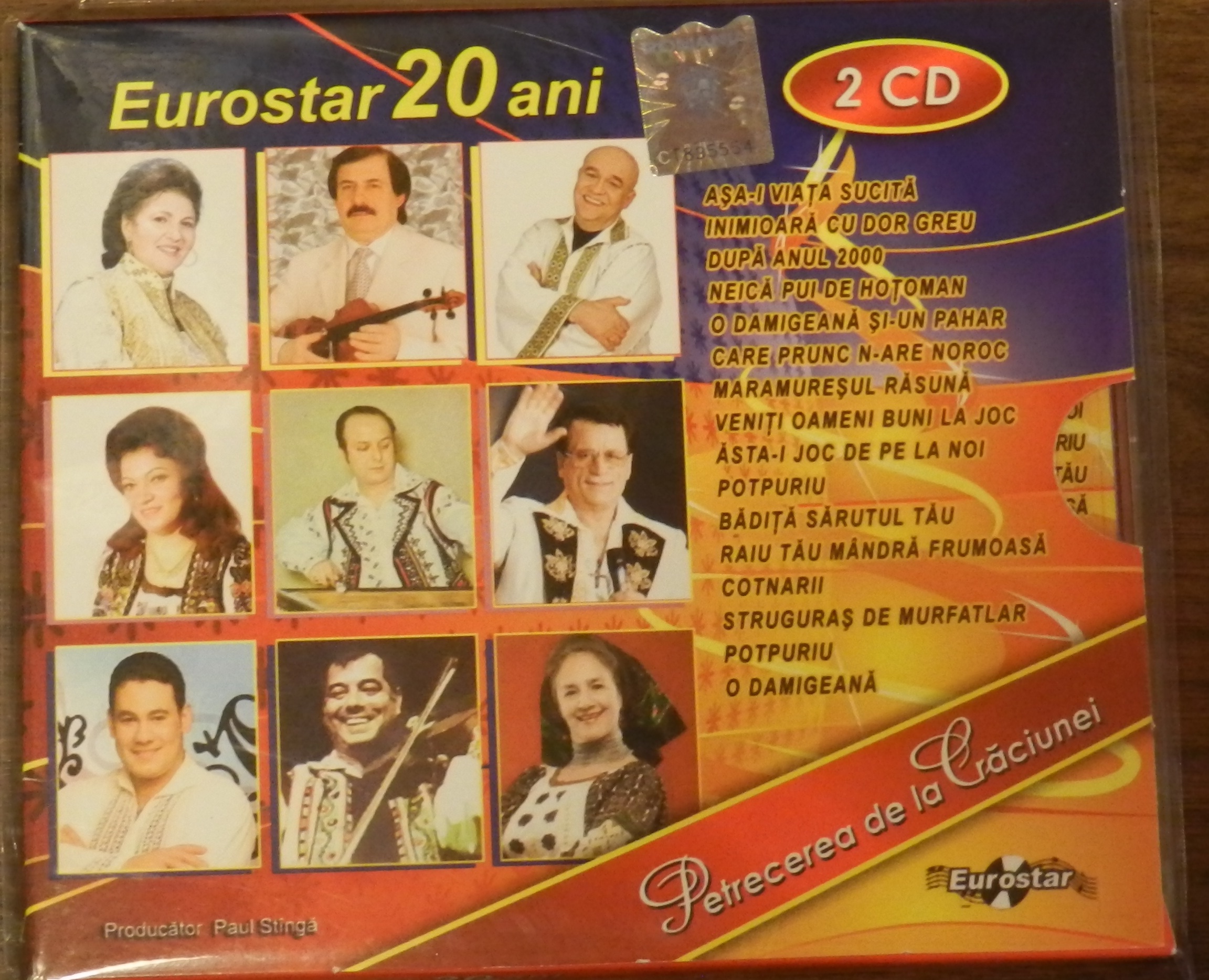 Imaginea produsului '2CD Eurostar 20 Ani - Petrecerea De La Craciunei'
