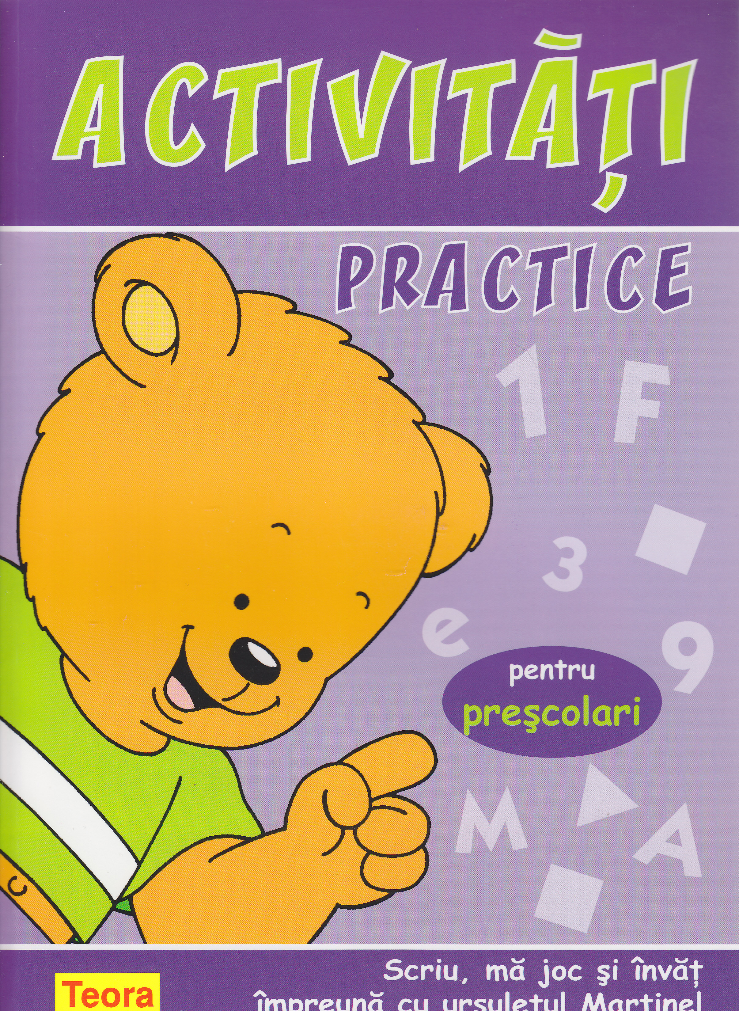 Activitati practice pentru prescolari - Ursuletul Martinel