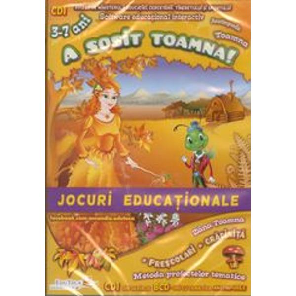 CD 3-7 ani a sosit toamna! - Jocuri educationale