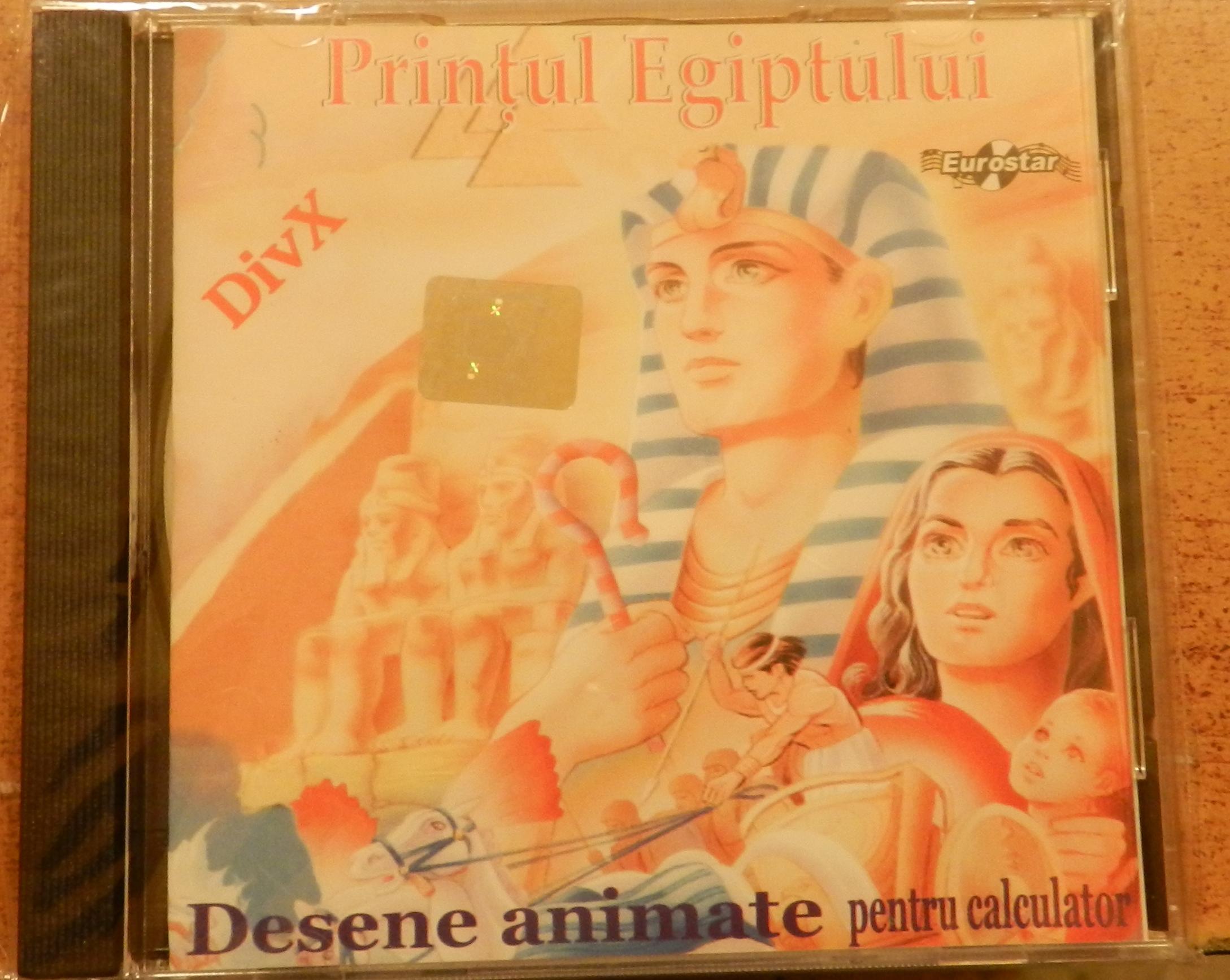CD-ROM Printul Egiptului - Desene Animate Pe Calculator