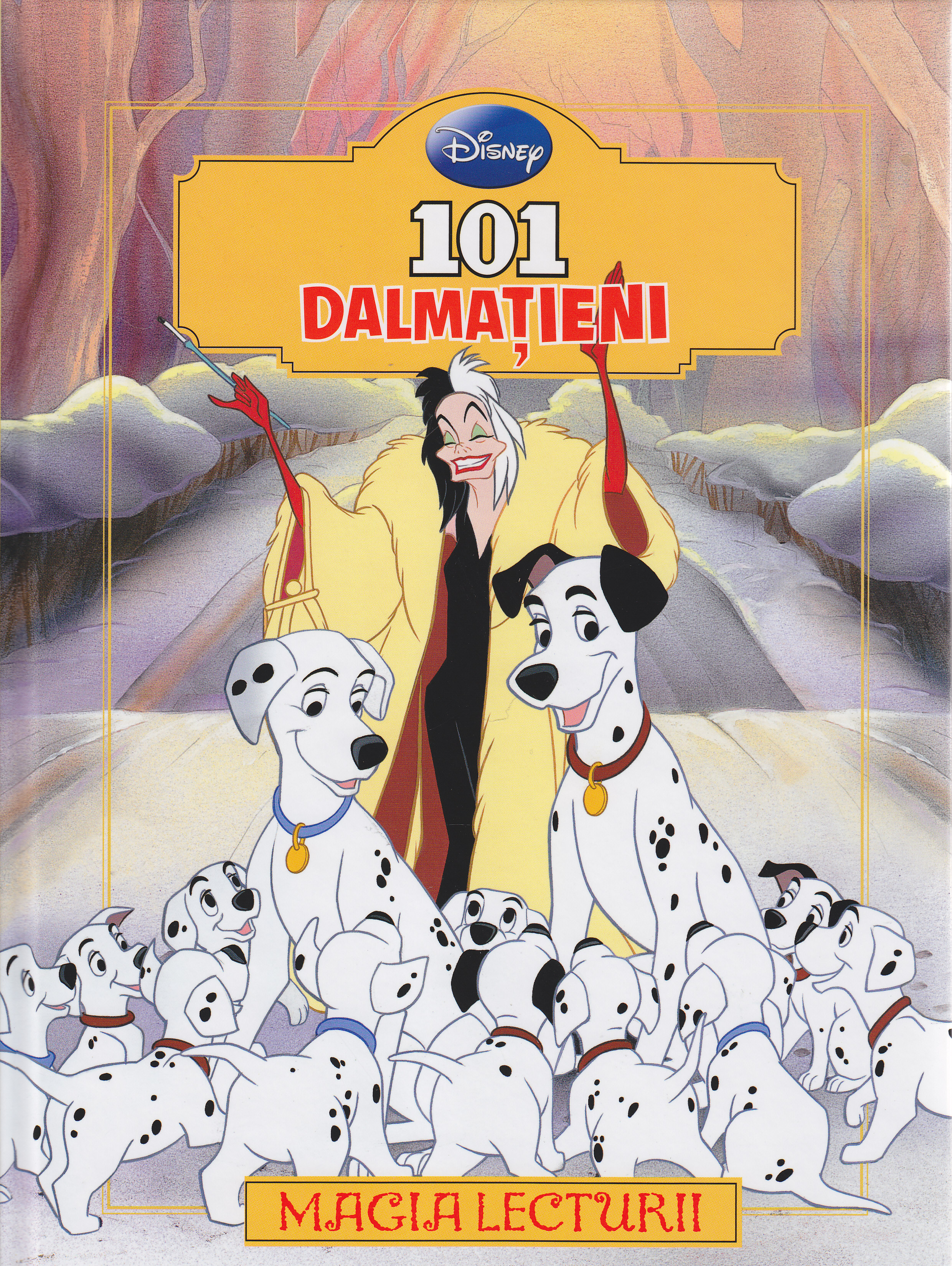 Coperta cărții 'Disney - 101 Dalmatieni - Magia Lecturii'