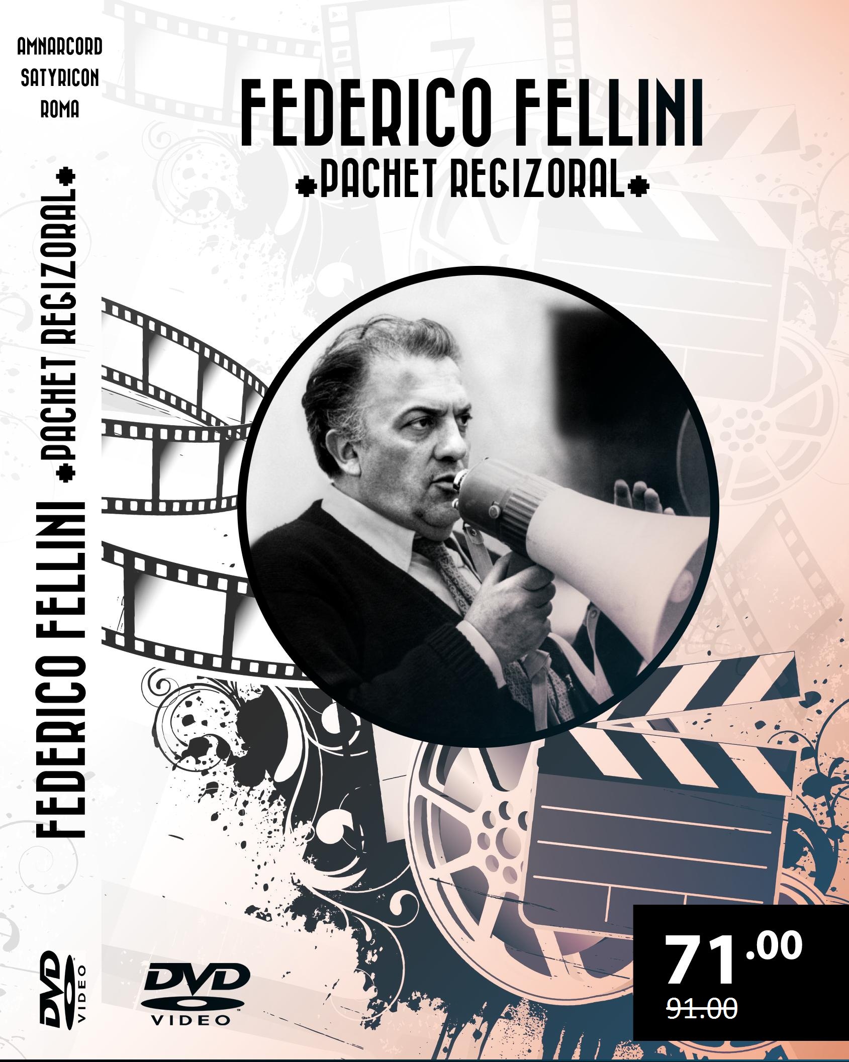 3DVD Pachet Federico Fellini