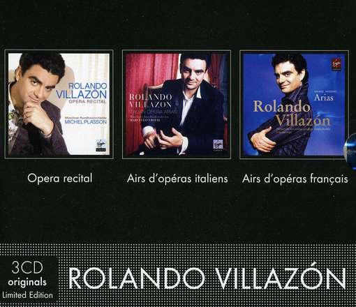 3CD Rolando Villazon - Opera Recital + Airs D Operas Italiens + Airs D Operas Francais
